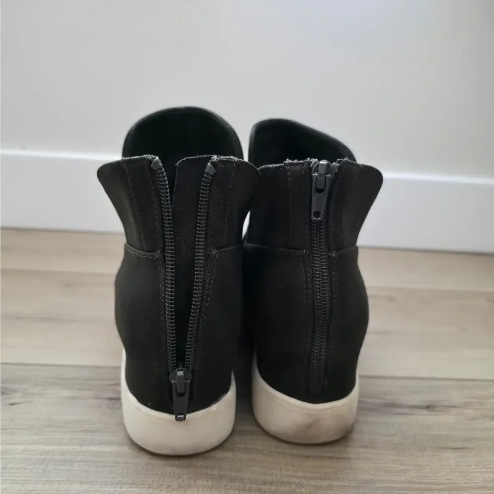 Steve Madden Winnie Sneaker Bootie Camo Zip-up Shoes Women Sz 9 US - Picture 5 of 11